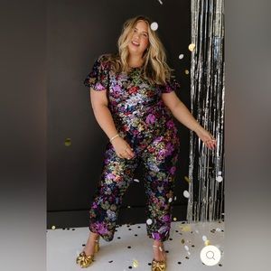 Ivy City Co Showstopper sequin Jumpsuit 1X - ERAS tour or holiday!